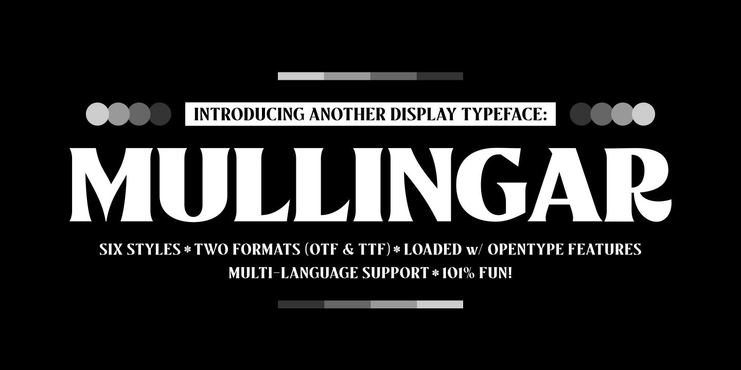 폰트 Mullingar